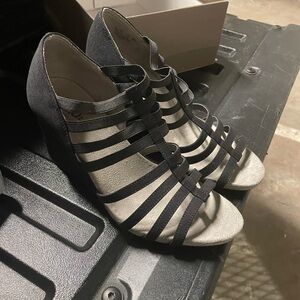 Strappy Heels with Moderate Height